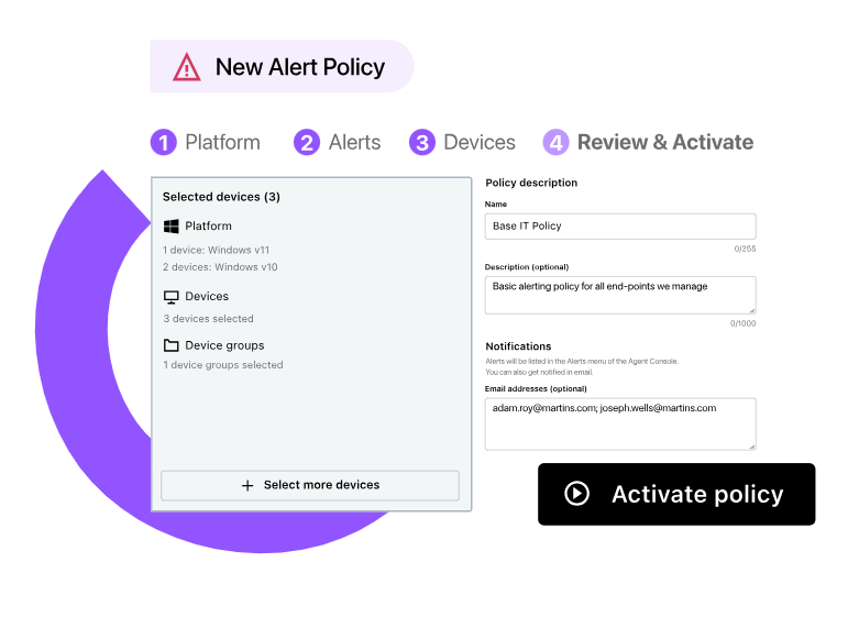 Proactive monitoring demo image