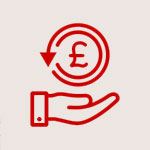 cut costs icon